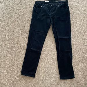 AG cigarette slim’ black cords. 31R